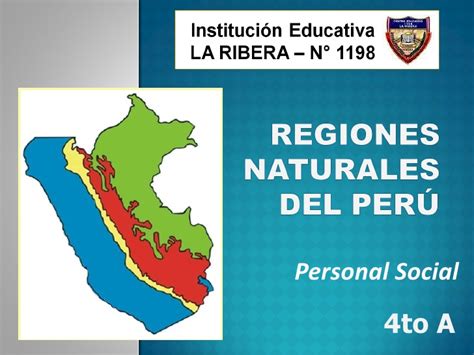 Regiones Naturales Del Peru Ie La Ribera N° 1198 Aip