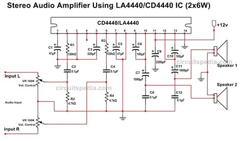 4440 Ic Amplifier Board Diagram - madcomics