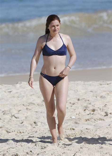 Harry Potter Celebrity Bonnie Wright Shows Off Her Bikini Body The