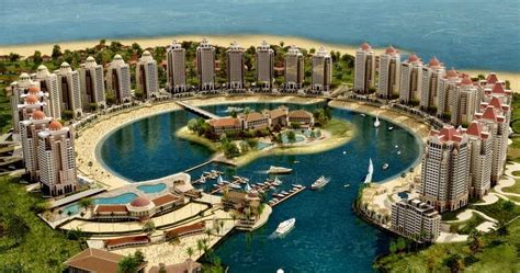 Pearl Qatar A Luxurious Artificial Island Amusing Planet