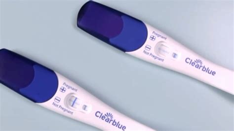 Clear Blue Pregnancy Test How To Pregnancy Test Youtube
