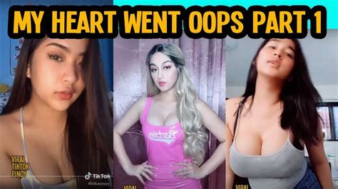 my heart went oops tiktok compilation philippines part 1 youtube