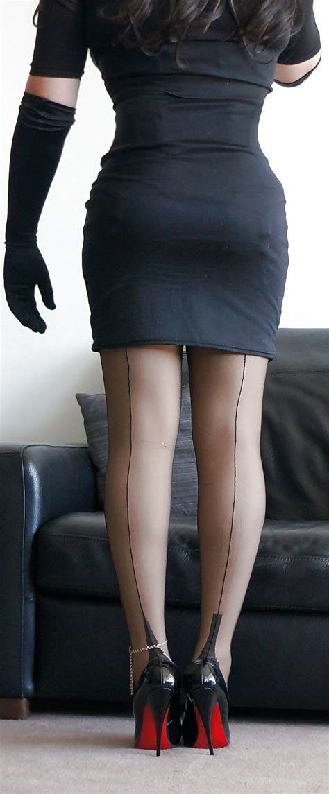 Pin By Steph Stockings On Suspender Bumps Dress With Stockings