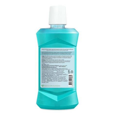 buy watsons watsons cool mint mouthwash 500ml with special promotions watsons vn