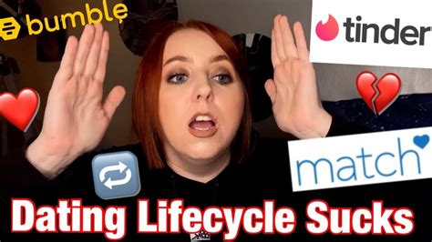 Dating Apps Lifecycle Sucks Tinder Match Bumble Dating Apps Youtube