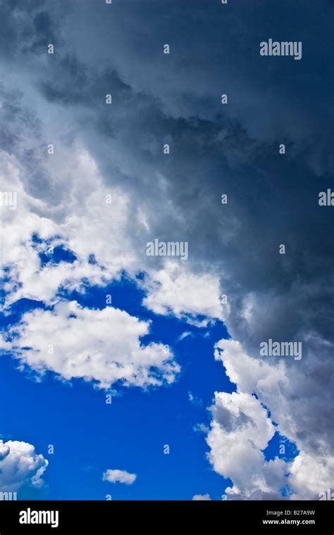 Cloudy Blue Sky Stock Photo Alamy