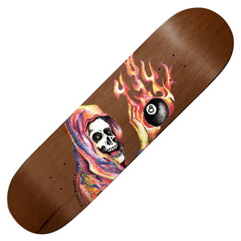 Baker Skateboards T Funk Reaper Skateboard Deck 85 Skateboards