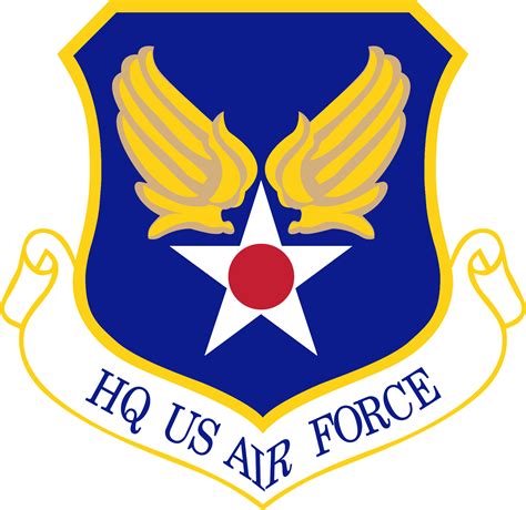 Headquarters United States Air Force Shield Color