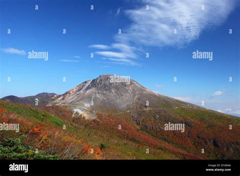 Mt Nasudake Of Autumn Leaves Tochigi Japan Stock Photo Alamy