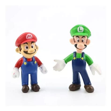 Set 18 Figuras Muñecos Mario Bros Luigi Yoshi Toad Donkey En Venta En