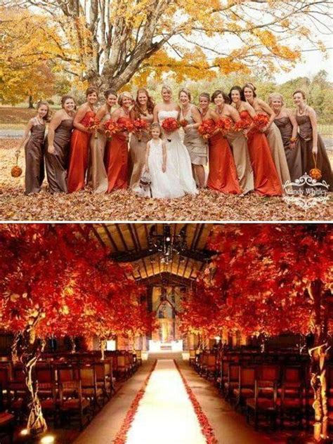 Beautiful Wedding Inspiration Fall Fall Wedding Colors Wedding Color Inspiration Fall
