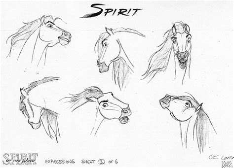 Art Of Spirit Stallion Of The Cimarron Spirit Drawing Horse