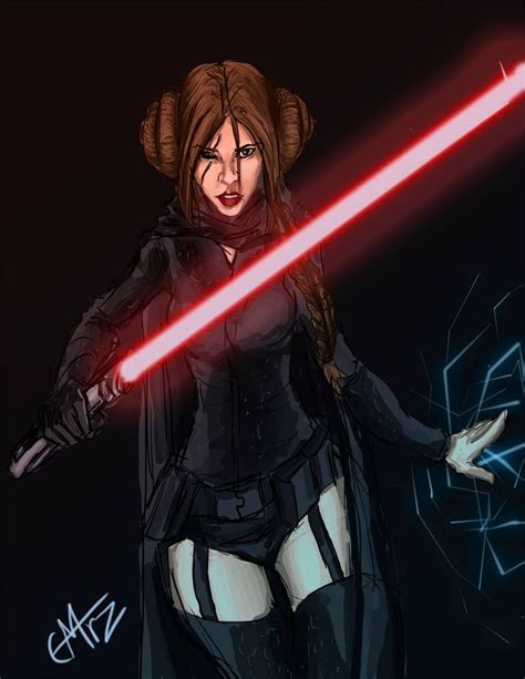 Black Widow Sith By RamArtwork On DeviantArt Leia Star Wars Star
