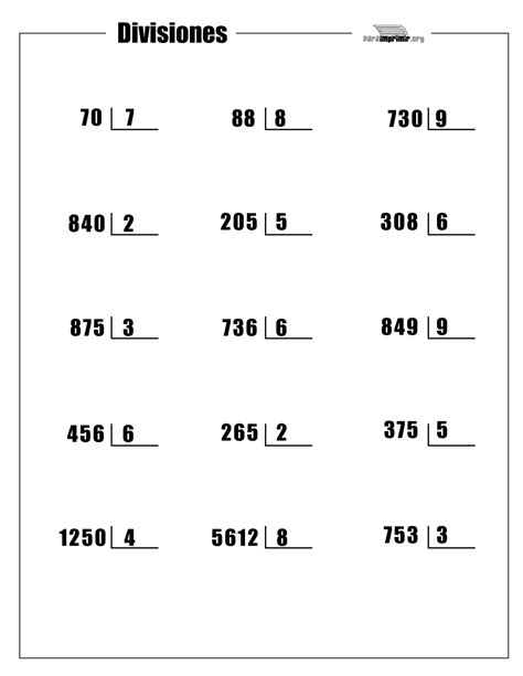 Lista 94 Foto Sumas Restas Multiplicaciones Y Divisiones Para Imprimir