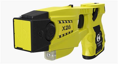 Conducted Electrical Weapon Taser X26 3d Model 49 3ds C4d Fbx Ma