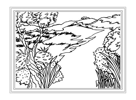 Download or print for free. Free Adult Coloring Pages Landscapes - Coloring Home