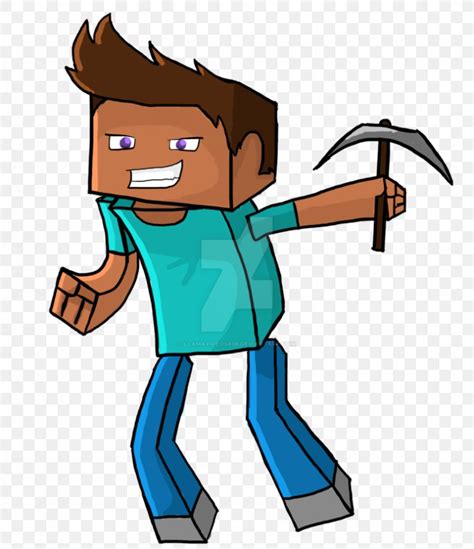 Minecraft Cartoon Drawing Video Game Png 830x962px Minecraft