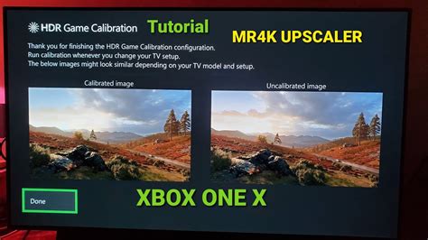 Xbox Hdr Game 🎮 Calibration Tutorial Youtube