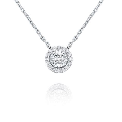 14k Gold And Diamond Solitaire Necklace Kc Design Diamond Vault Of Troy