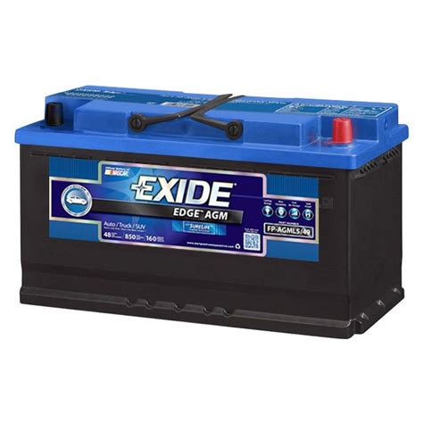 Exide Fp Agm65 Edge Agm Battery