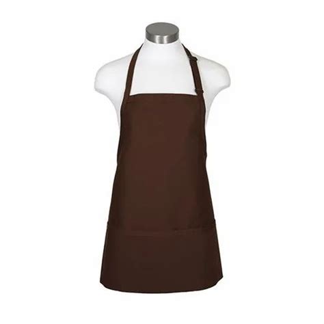 Cotton Plain Brown Apron For Kitchen At Rs 99 In Gurgaon Id 21259758888
