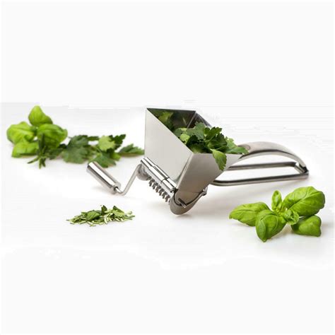 Fresh Herb Cutter Stainless Steel Malta Graters Shakers And Mills Malta