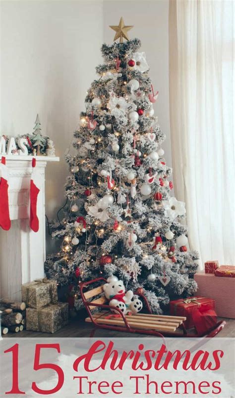 Decor for every holiday from valentine's day to christmas! 15 Fabulous Christmas Tree Themes - 5 Minutes for Mom