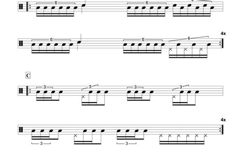 Snare Drum Sheet Music Learn Drums For Free