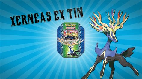 Opening A Pokemon Xy Xerneas Ex Tin Day 49 Youtube