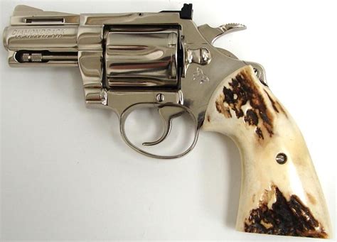 Colt Diamondback 38 Special Caliber Revolver Rare 2 Nickel Plated