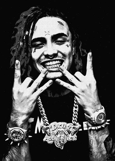 Lil Pump Poster By Most Popular Cult Posters Displate