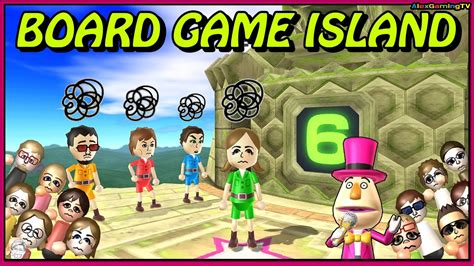 wii party board game island master com harry vs pierre vs lucia vs akira alexgamingtv