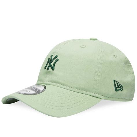 New Era New York Yankees 9twenty Adjustable Cap In Green New Era Cap