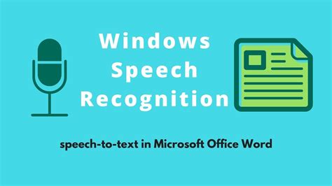 Use our text to speach (txt 2 speech) tool to test speech voices. Windows Speech Recognition | Speech-to-text on Microsoft ...