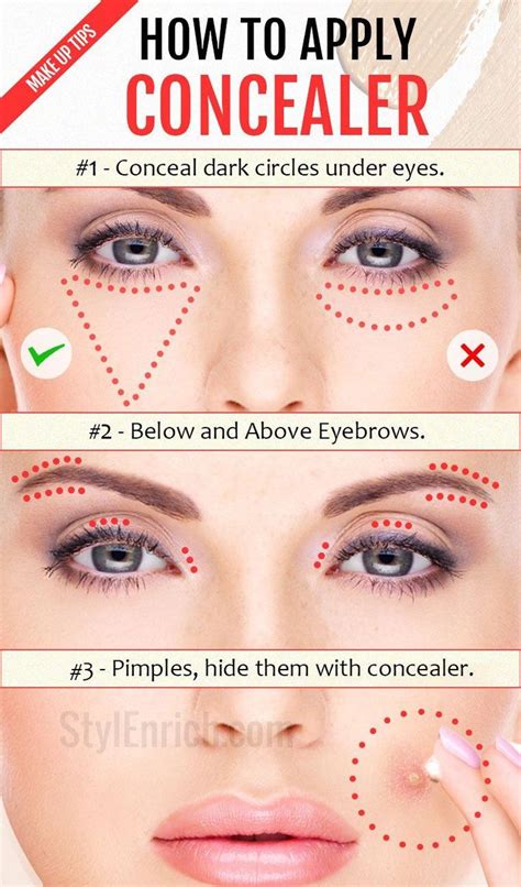 How To Apply Concealer How To Apply Concealer Basic Makeup Makeup