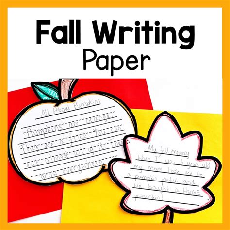 Fall Writing Paper