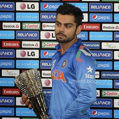 Virat Kohli Wins Man Of The Tournament Award In Icc World T20 Justvirat