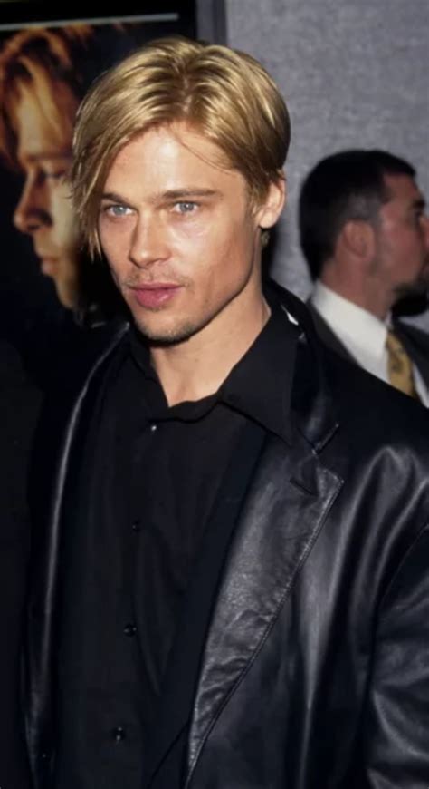 Young Brad Pitt Is Exactly My Type Drop Dead Gorgeous Blond Blue