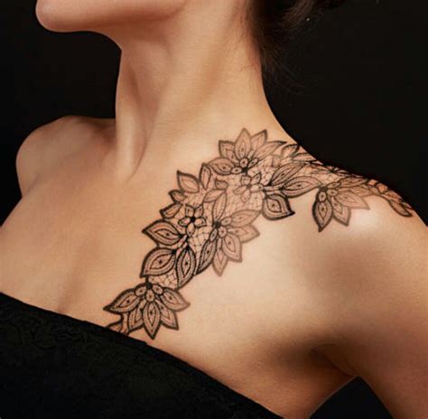 Unique Feminine Shoulder Tattoos Half Sleeve Tattoo Site
