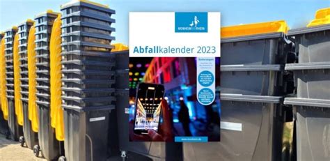 Abfallkalender 2023 Ist Da Dein Monheim