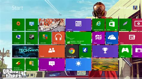 Change Your Windows 8 Start Menu Background Techwavy