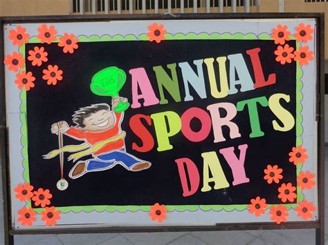 Ideas 25 Of Sports Day School Board Decoration Wrintingspree