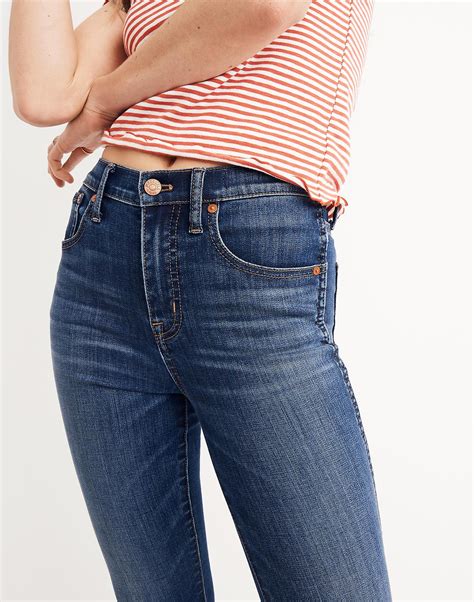 Madewell Taller 10 High Rise Skinny Jeans In Danny Wash ™ Denim