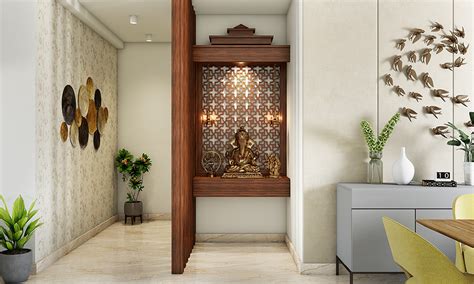 Pooja Room Wall Unit Interior Designs For Your Home Design Cafe