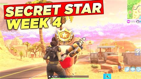 Secret Battle Star Week 4 Season 5 Location Fortnite Battle Royale