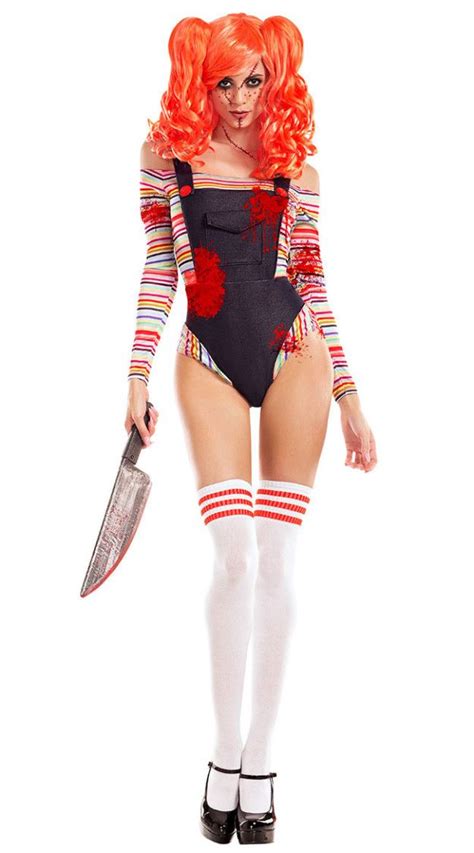 Nope Nope Nope Chucky Costume Doll Costume Sexy Halloween