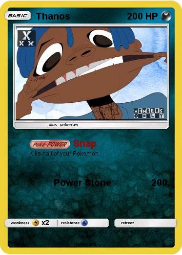 Pokémon XXXTENTACION 109 109 Snap My Pokemon Card