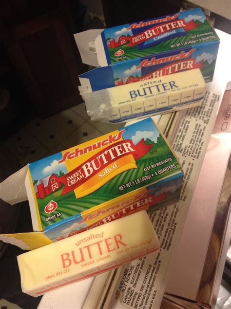 The Salted Butter Matches The Unsalted Packaging And The Unsalted