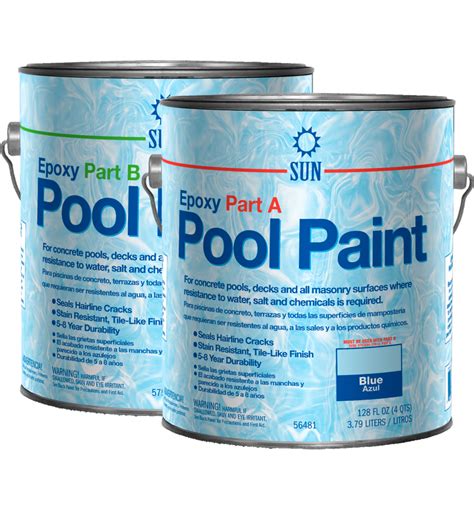 2 Part Epoxy Pool Paint By Sun Paints And Coatings