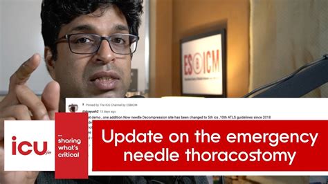 Update On Emergency Needle Thoracostomy As Per 2018 Atls Guidelines